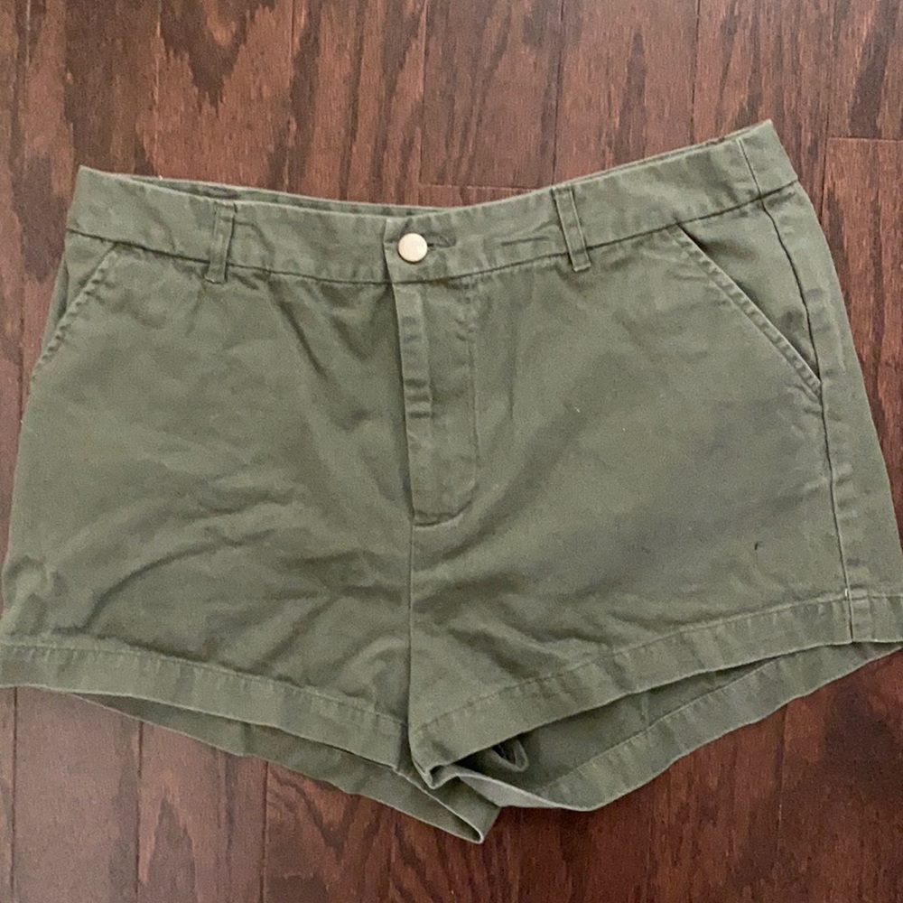 Green forever 21 shorts